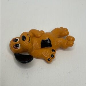 1984, 96 Vintage Pound Puppy Lying Down Mini Figure